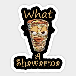 What a shawarma Sticker